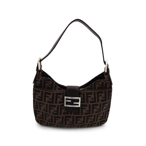 fendi black hobo bag|fendi hobo bag vintage.